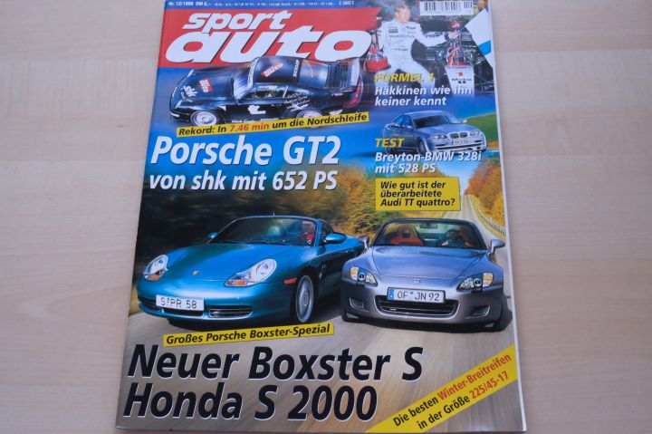 Deckblatt Sport Auto (12/1999)